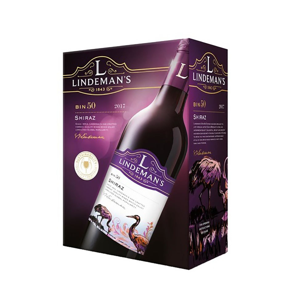 Lindemans Shiraz red, dry (Bag in Box) 3 Liter 14%vol.