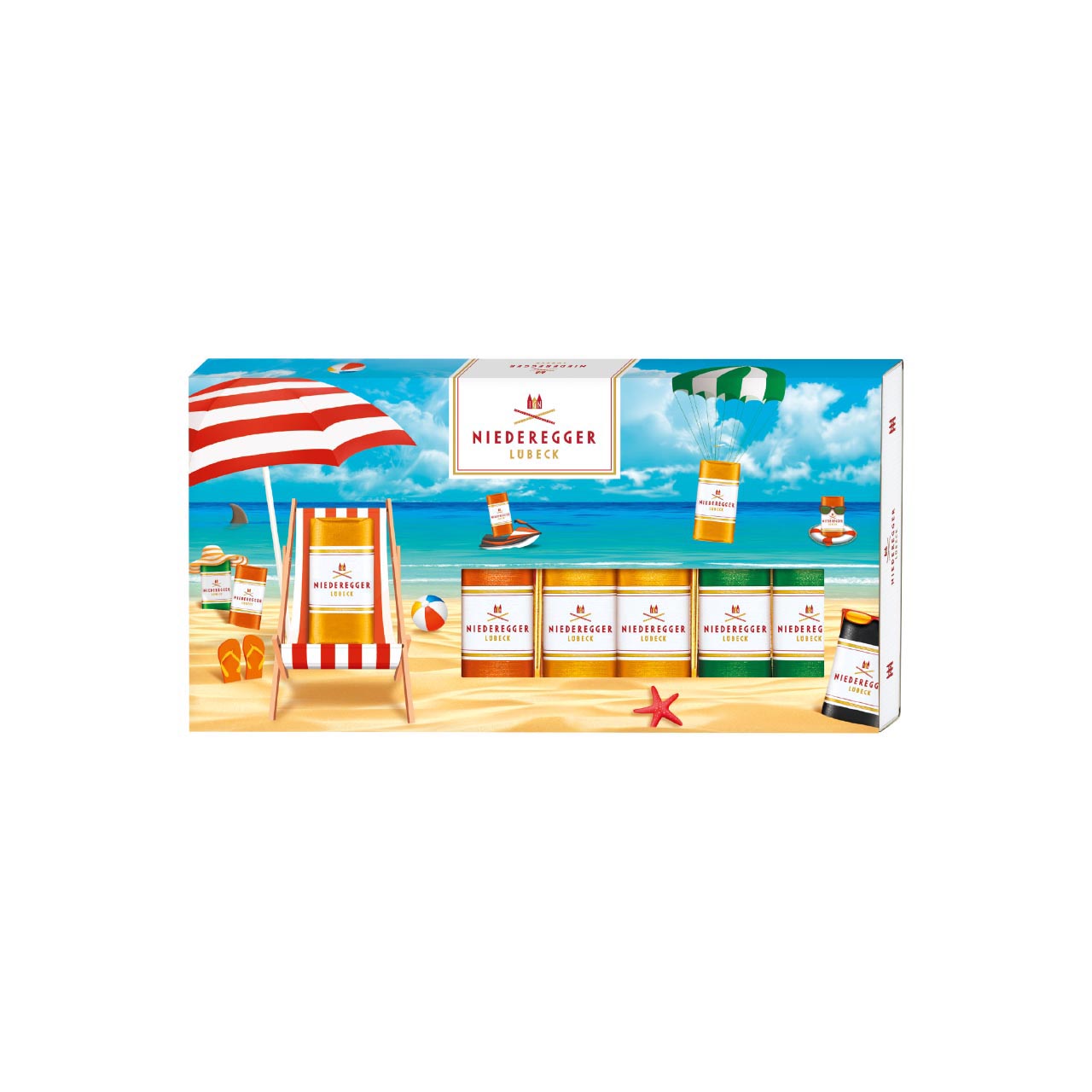 Niederegger Marzipan Pralines 200g Summer Edition