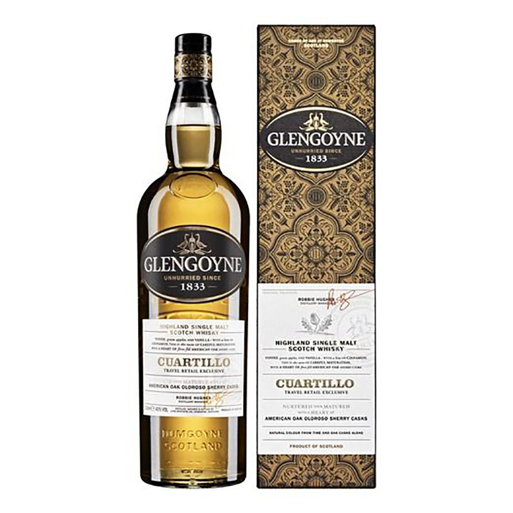 Glengoyne Cuartillo American Oak Oloroso Sherry 1 liter 40% vol. Glengoyne Cuartillo American Oak Oloroso Sherry 1 liter 40% vol.