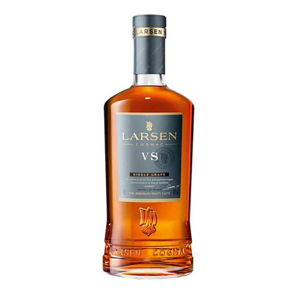 Larsen VS Cognac 1 Liter 40%vol. Larsen VS Cognac 1 Liter 40%vol.