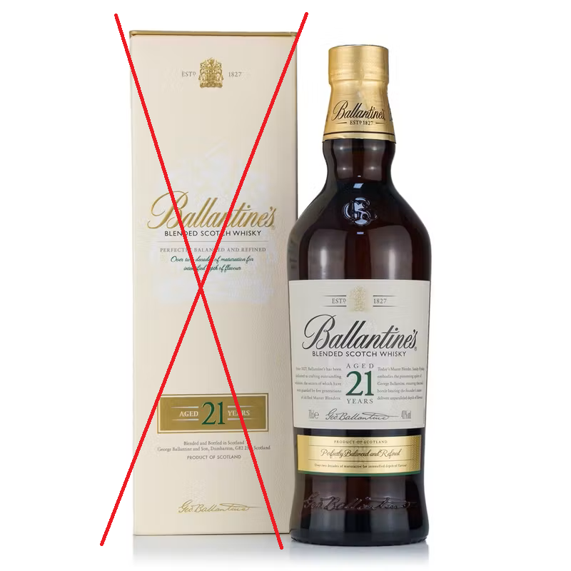 Ballantines 21 Years 0,7 Liter 40%vol.