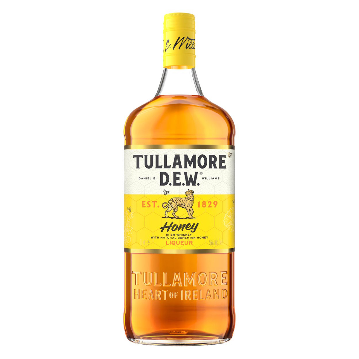 Tullamore Dew Honey Irish Whiskey 35%vol.  1 Liter