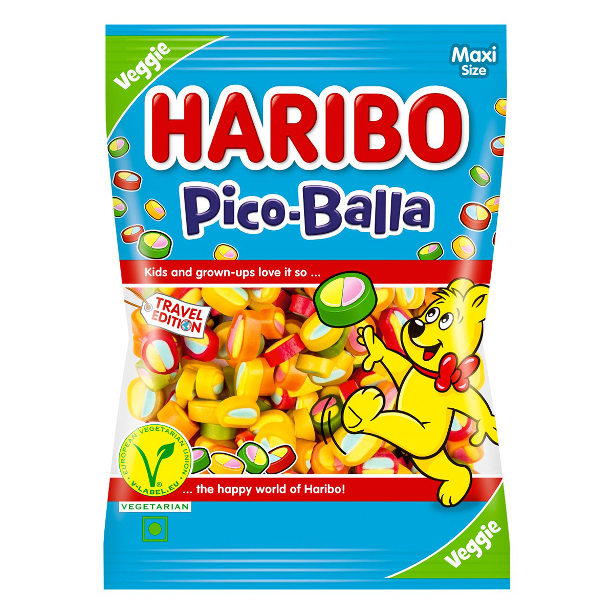 Haribo Pico Balla 425g Veggie