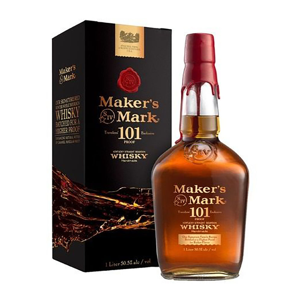 Makers Mark 101 Proof 1 liter 50.5% vol. Makers Mark 101 Proof 1 liter 50.5% vol.