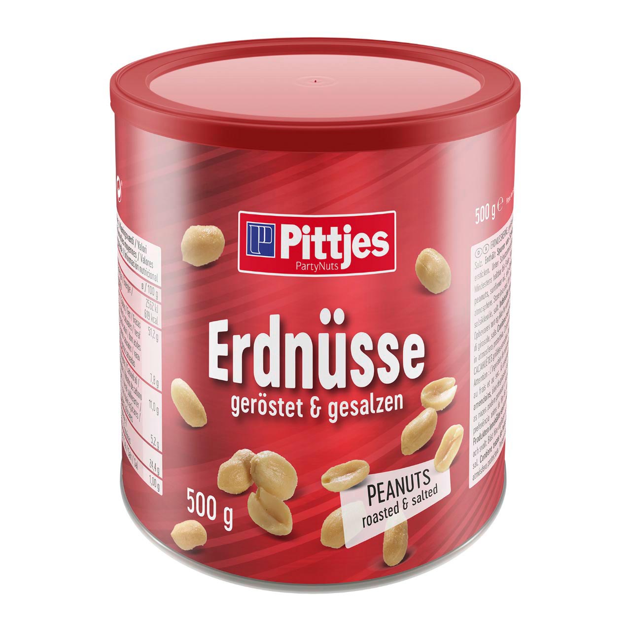 Pittjes salted Peanuts, 500g XL-Pack