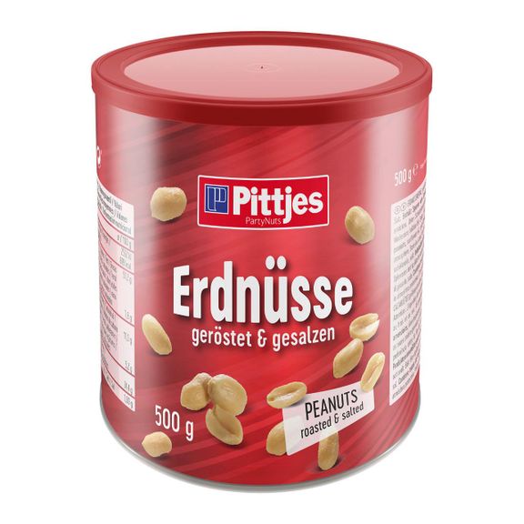 Pittjes salted Peanuts, 500g XL-Pack