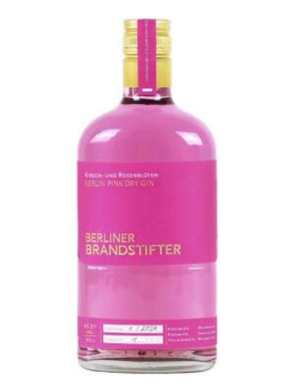 Berliner Brandstifter Pink Gin 43,3%vol. 0,7 Liter
