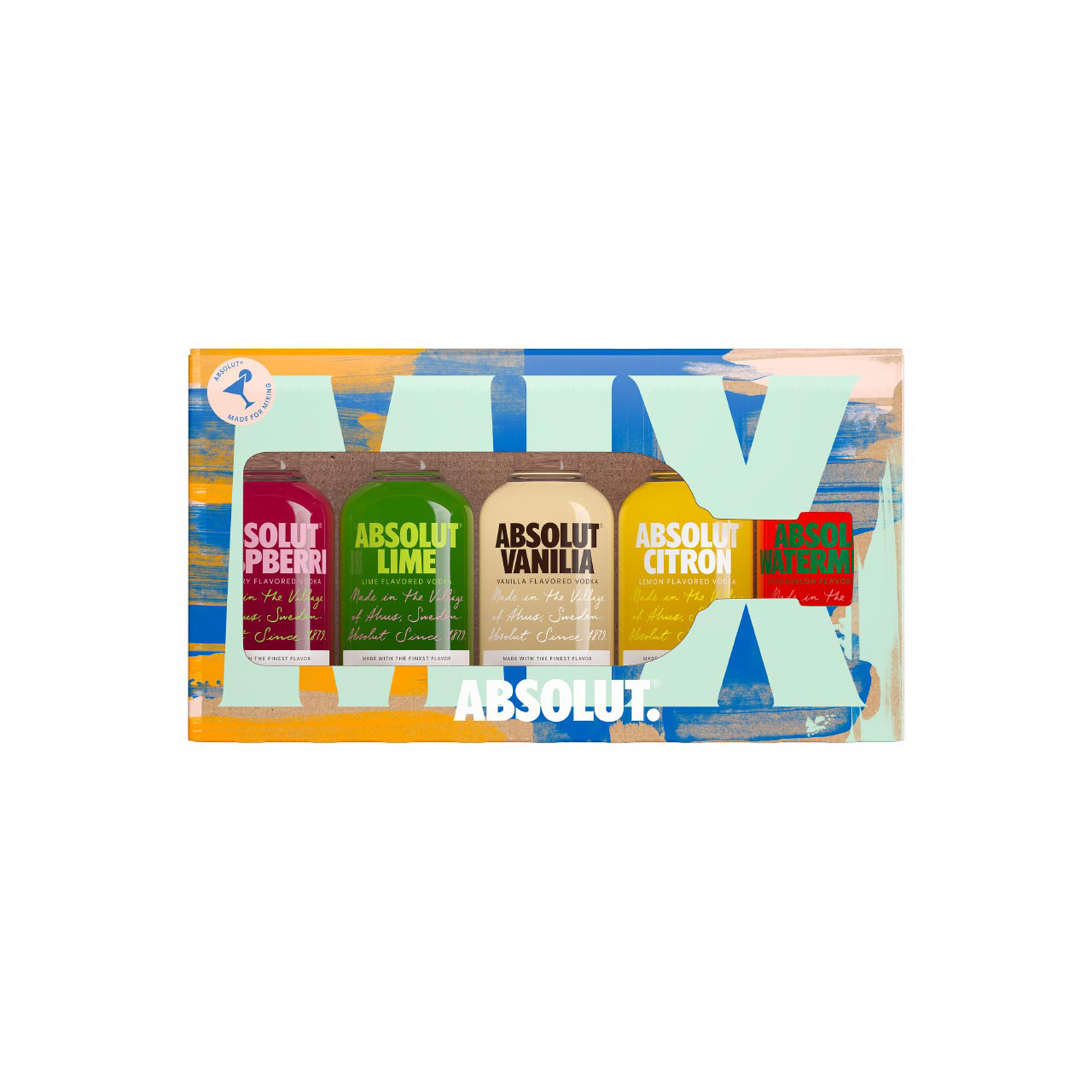 Absolut Five Mini 40%vol. 5x 0,05 Liter Absolut Five Mini 40%vol. 5x 0,05 Liter