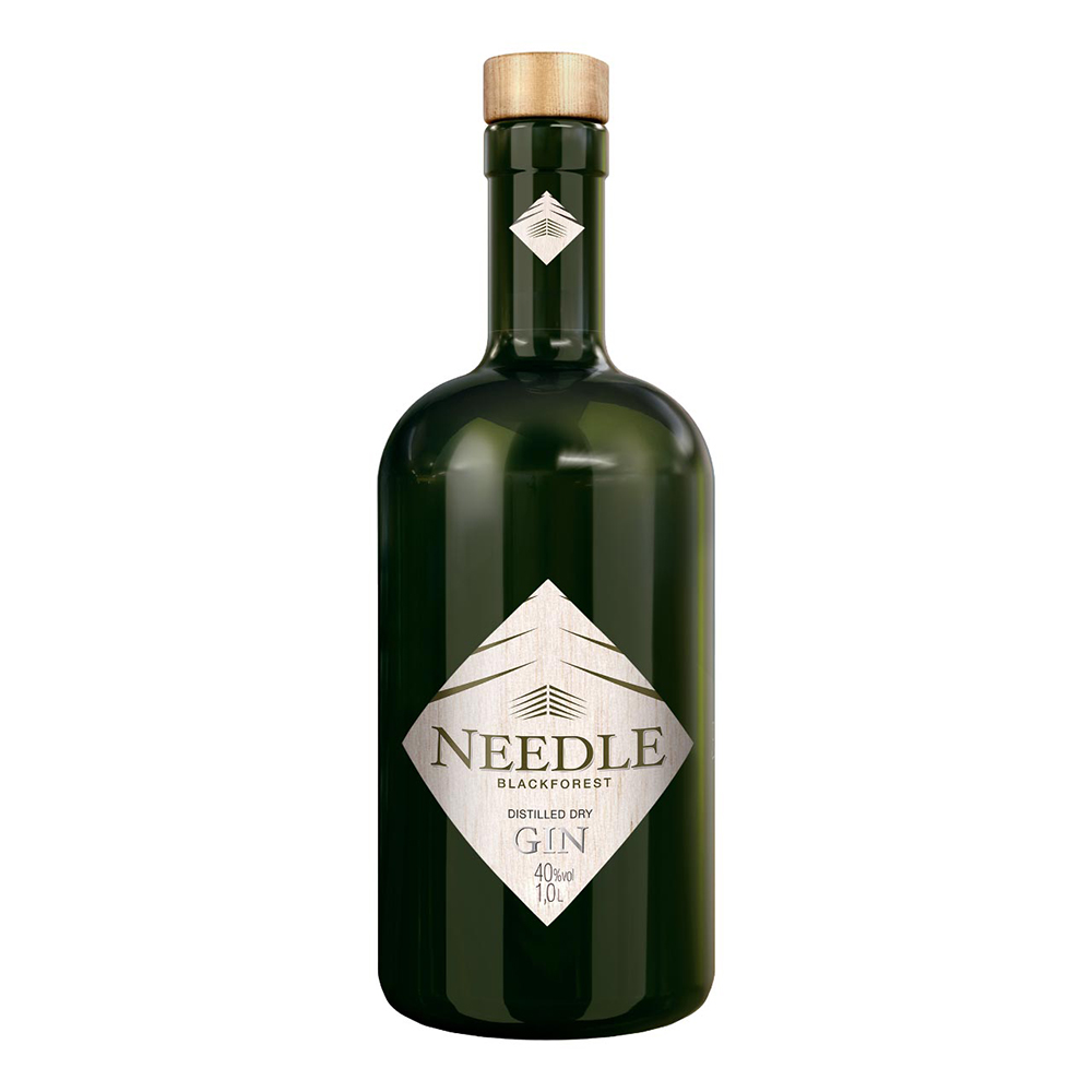 Needle Blackforest Distilled Dry Gin 1 Liter 40%vol. Needle Blackforest Distilled Dry Gin 1 Liter 40%vol.