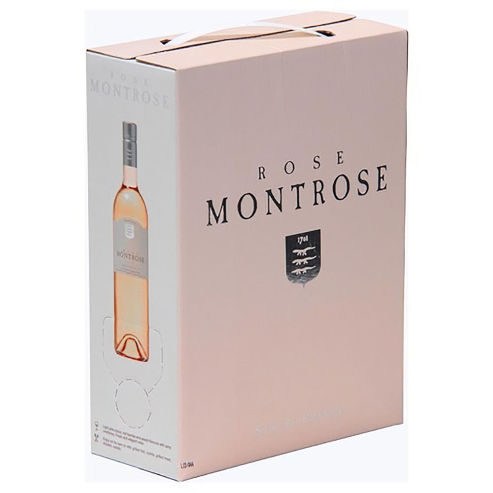 Domaine Montrose, Rosé, Pays d'Oc, IGP, dry, rosé, (Bag in Box) 3 Liter 12%vol. vol. Domaine Montrose, Rosé, Pays d'Oc, IGP, dry, rosé, (Bag in Box) 3 Liter 12%vol. vol.