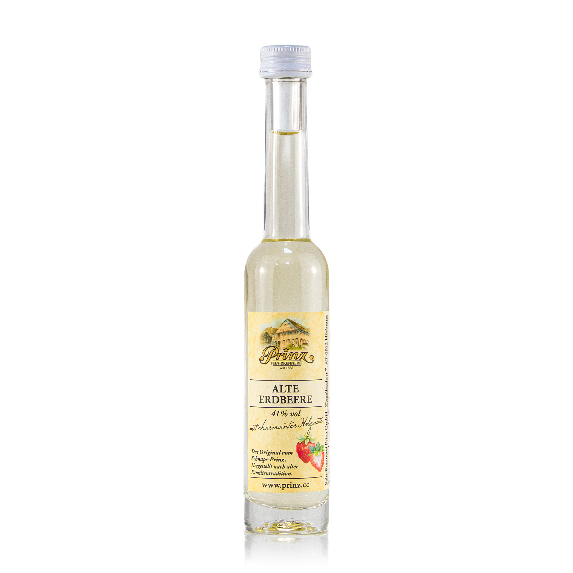 Prinz Alte Erdbeere 41%vol. 0,04 Liter Prinz Alte Erdbeere 41%vol. 0,04 Liter
