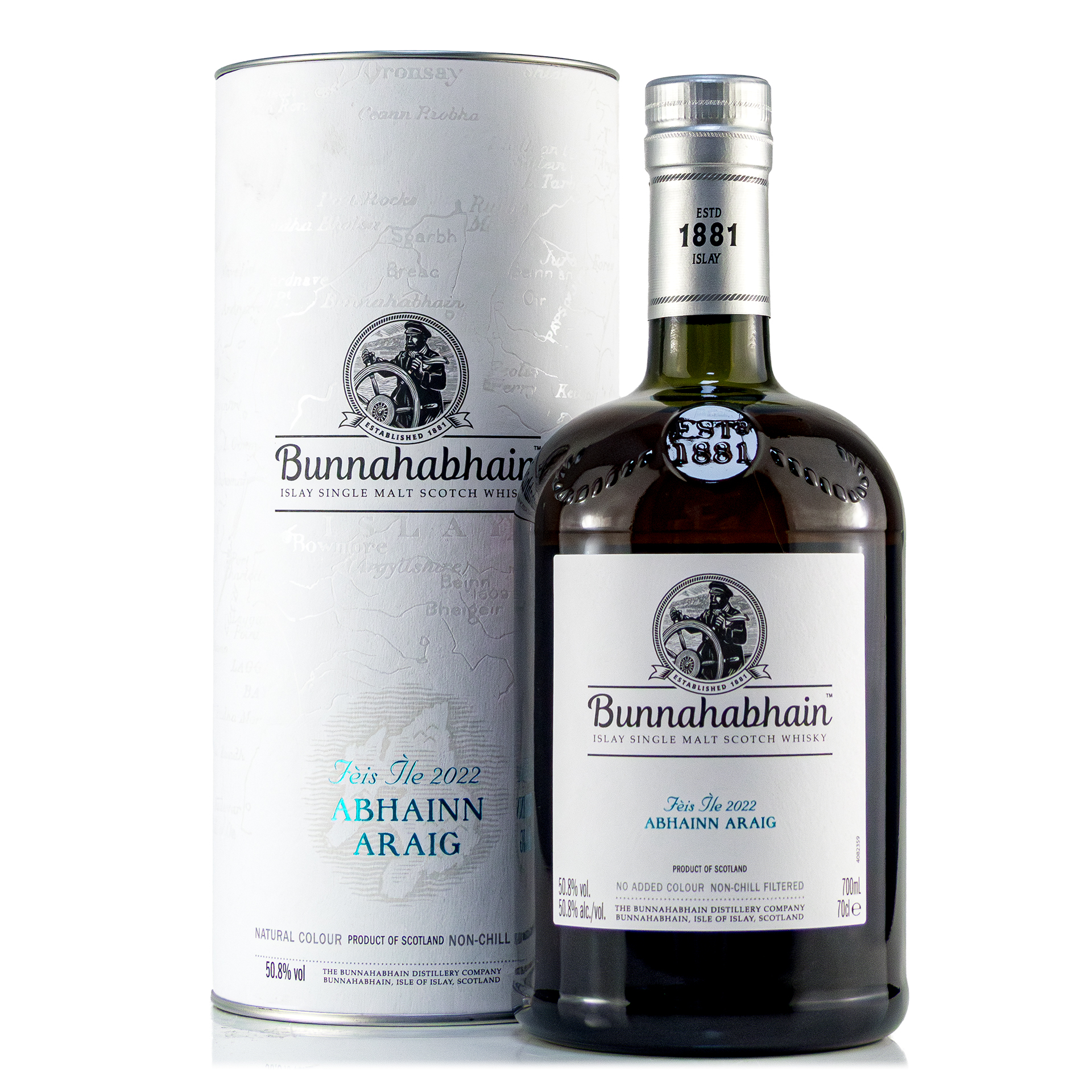 Bunnahabhain Feis Ile Abhainn Araig 50,8%vol. 0,7Liter