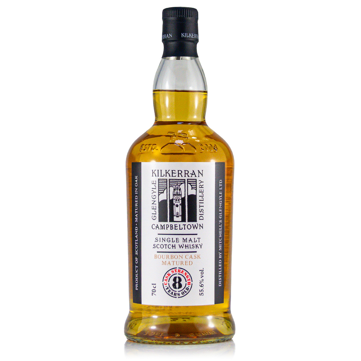 Kilkerran 8 Years Bourbon Cask Batch 11 55,6%vol. 0,7 Liter