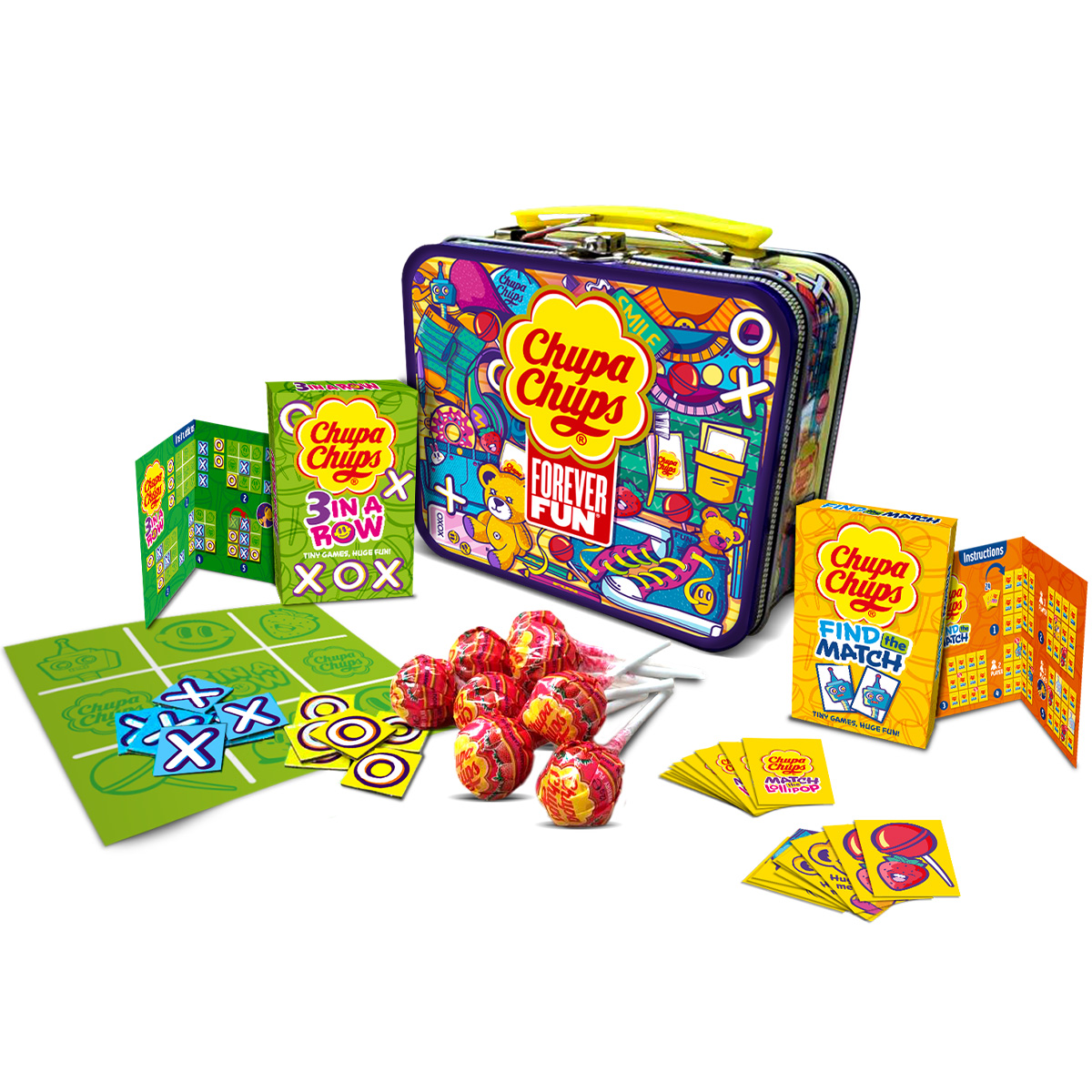 Chupa Chups Forever Fun Suitcase 96g