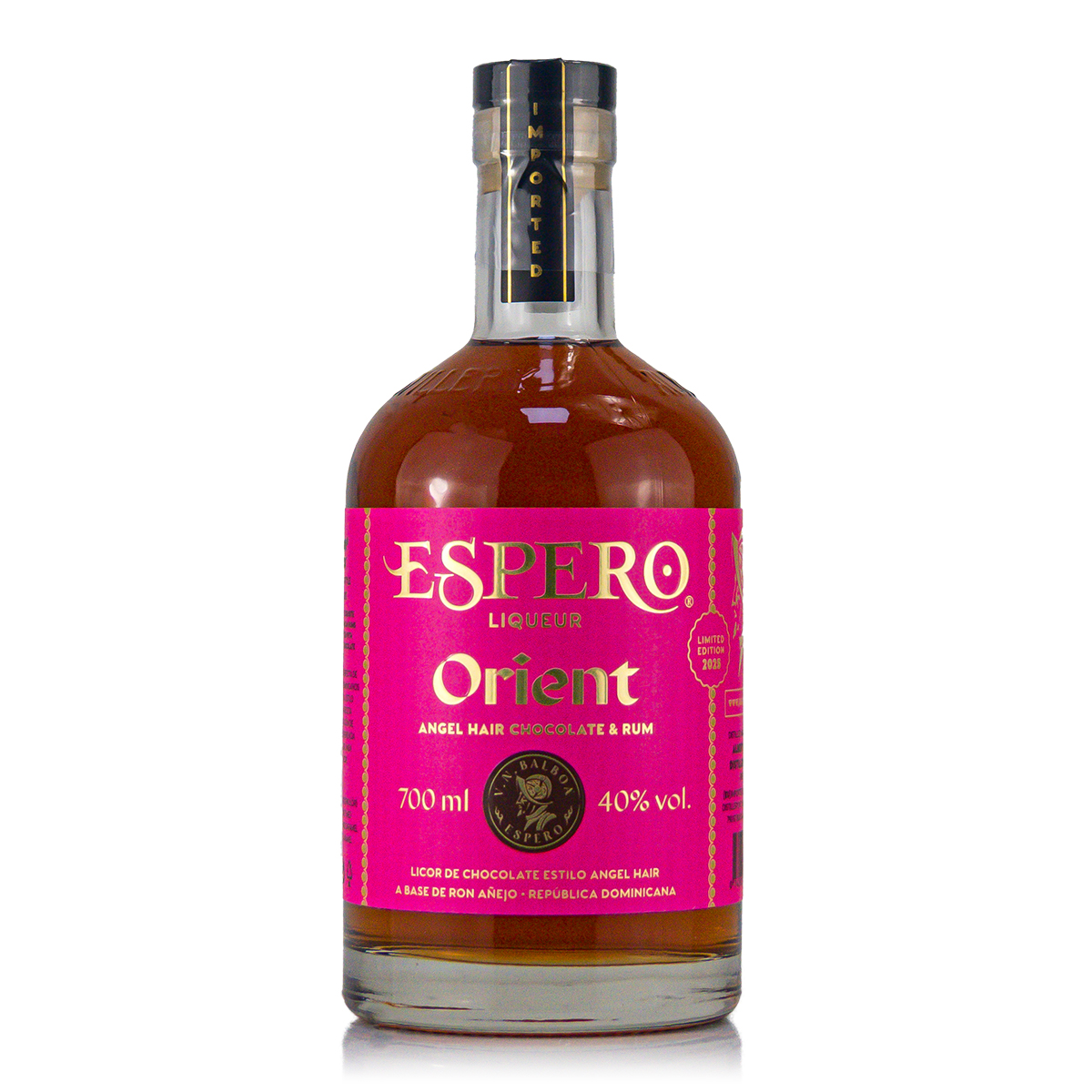 Espero Orient Angel Hair Style Chocolate 0,7 Liter 40%vol. Espero Orient Angel Hair Style Chocolate 0,7 Liter 40%vol.