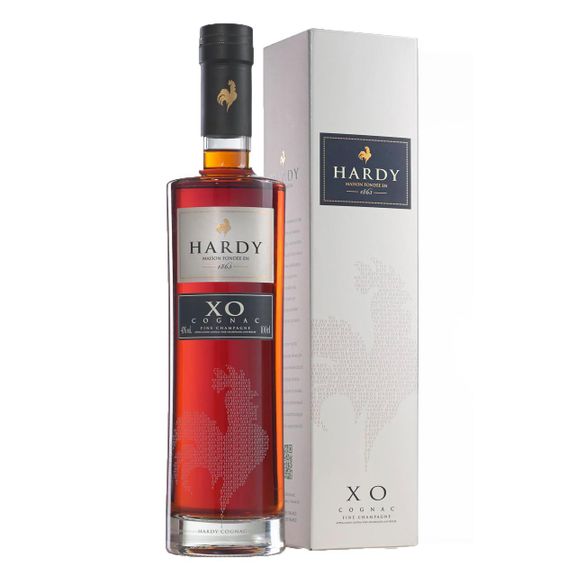 Hardy X.O. Cognac Fine Champagne 1 Liter 40%vol.