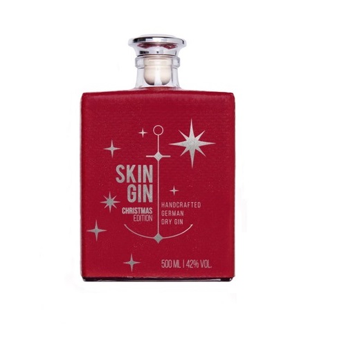 Skin Gin Dry Gin Christmas Edition 42%vol. 0,5 Liter Skin Gin Dry Gin Christmas Edition 42%vol. 0,5 Liter