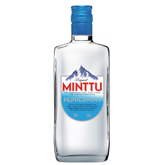 Minttu Peppermint Schnaps 0,5 Liter 50%vol.