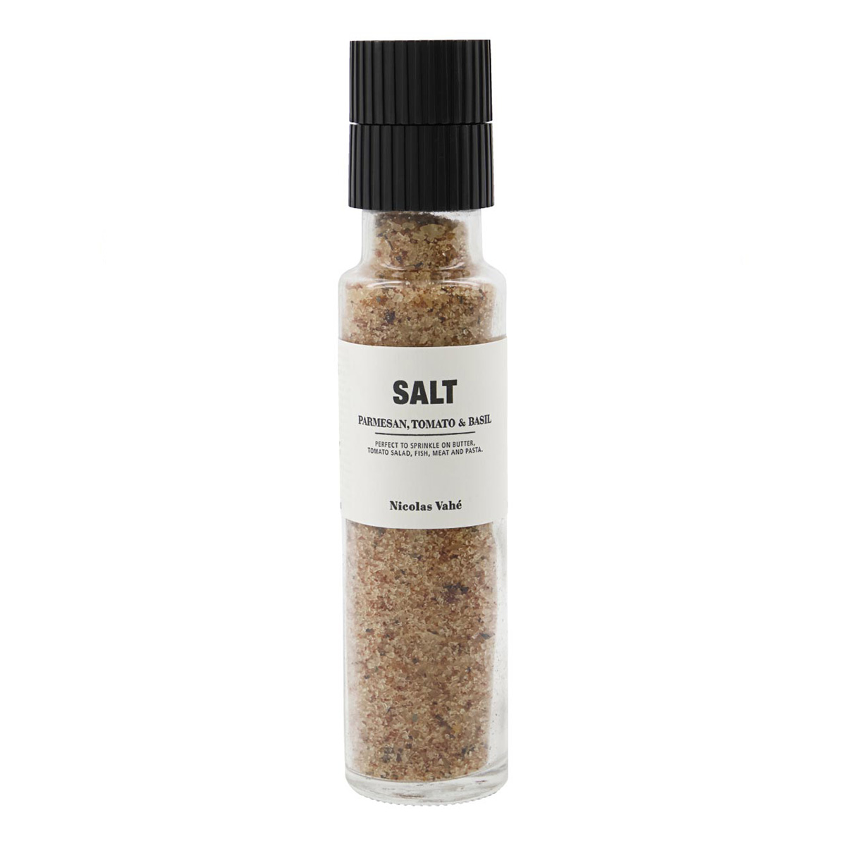 Nicolas Vahé Spice Mill Salt with Parmesan Tomato and Basil 300 g