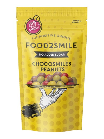 Food2Smile Peanuts in Milkchocolate 85g
