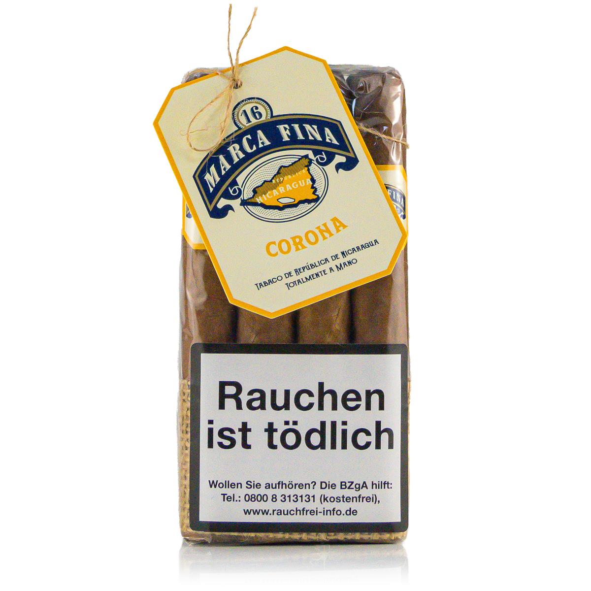 Marca Fina Nicaragua Corona 16er Marca Fina Nicaragua Corona 16er