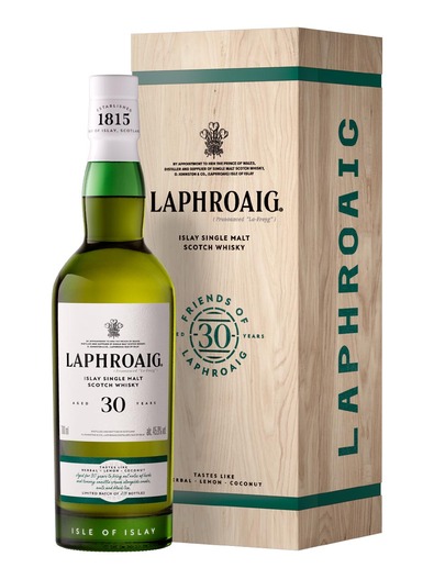 Laphroaig 30 Jahre  Islay Single Malt Scotch Whisky 45.8%vol. 0.7 Liter