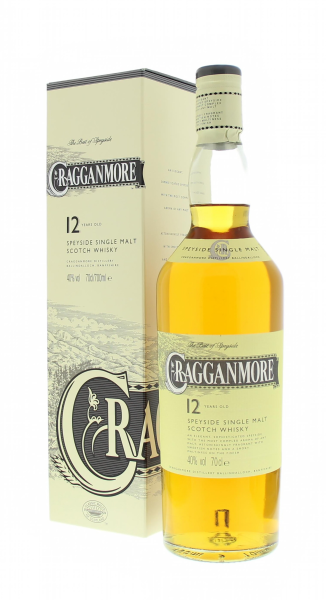 Cragganmore 12 years 0,7 liter 40% vol.