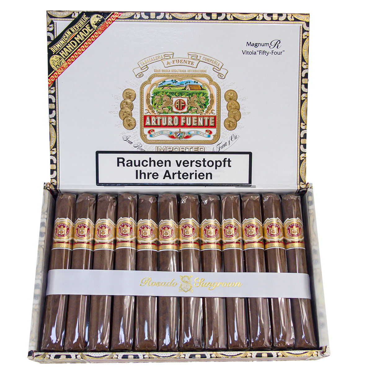 Arturo Fuente Rosado Sungrown R "Fifty-Four" Corona Gorda 25er Arturo Fuente Rosado Sungrown R "Fifty-Four" Corona Gorda 25er