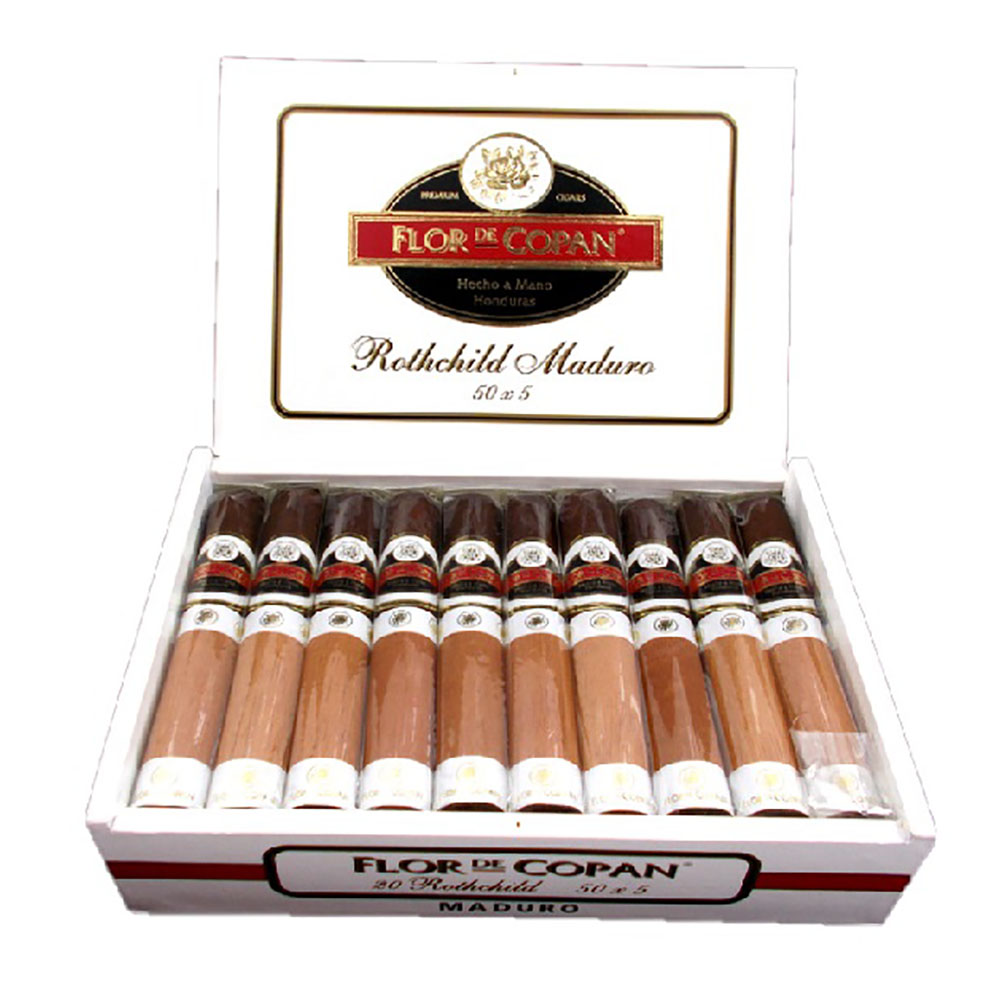 Flor de Copan Maduro  Rothshild 20er