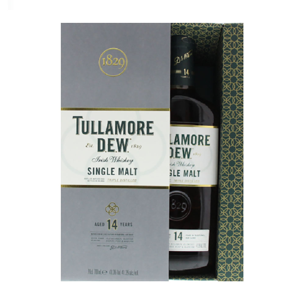 Tullamore Dew 14 Years Single Malt 0.7 liters 41.3% vol. Tullamore Dew 14 Years Single Malt 0.7 liters 41.3% vol.