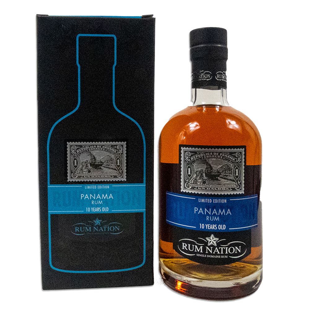 Rum Nation Panama 10 Jahre 40%vol. 0,7 Liter