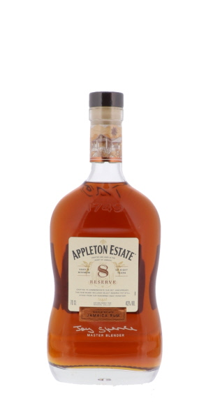 Appleton Estate 8 Jahre Reserve 43%vol. 0,7 Liter Appleton Estate 8 Jahre Reserve 43%vol. 0,7 Liter