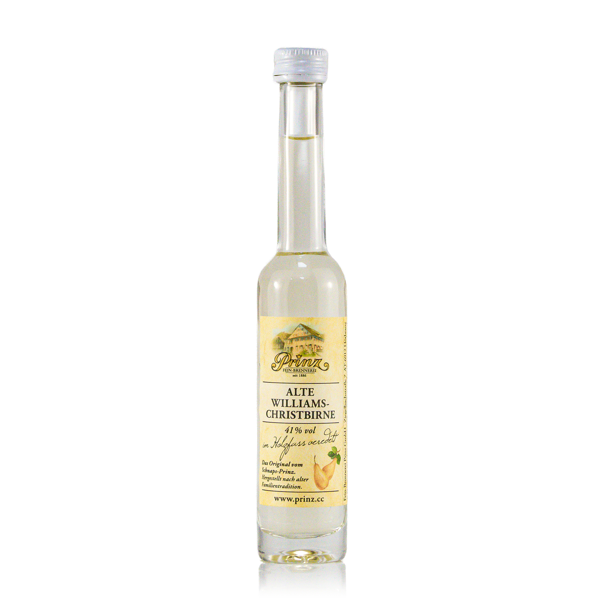 Prinz Alte Williams-Christ-Birne 41%vol. 0,04 Liter Prinz Alte Williams-Christ-Birne 41%vol. 0,04 Liter