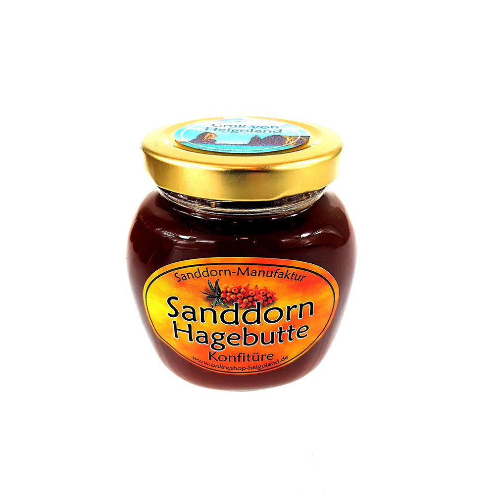 Sanddorn-Hagebutte Konfitüre 225g