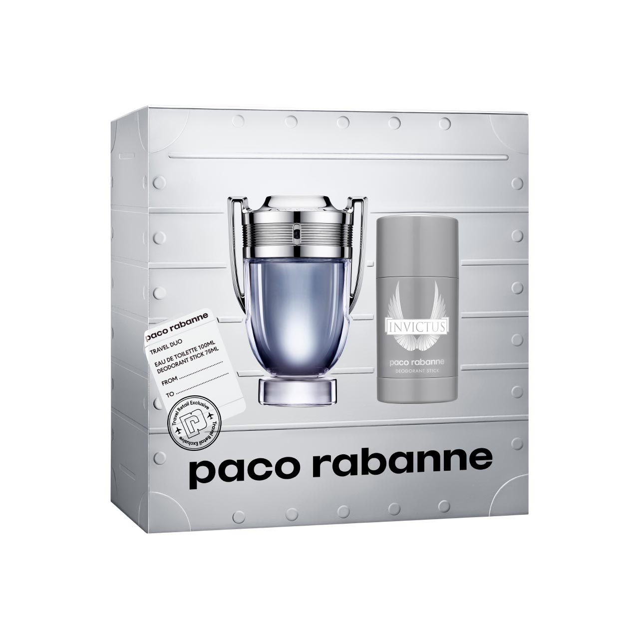 Paco Rabanne Invictus Set Eau de Toilette 100ml + Deostick 75ml Paco Rabanne Invictus Set Eau de Toilette 100ml + Deostick 75ml