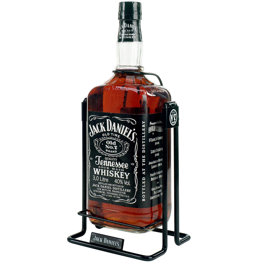 Jack Daniels 3 liters with swing 40% vol. Jack Daniels 3 liters with swing 40% vol.