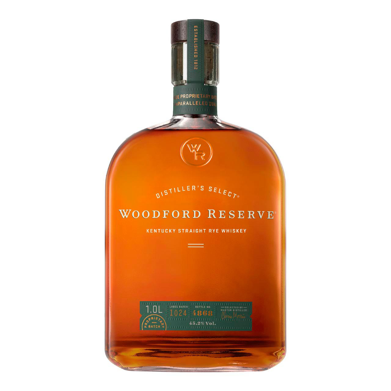 Woodford Reserve Rye 1 liter 45.2% vol. Woodford Reserve Rye 1 liter 45.2% vol.