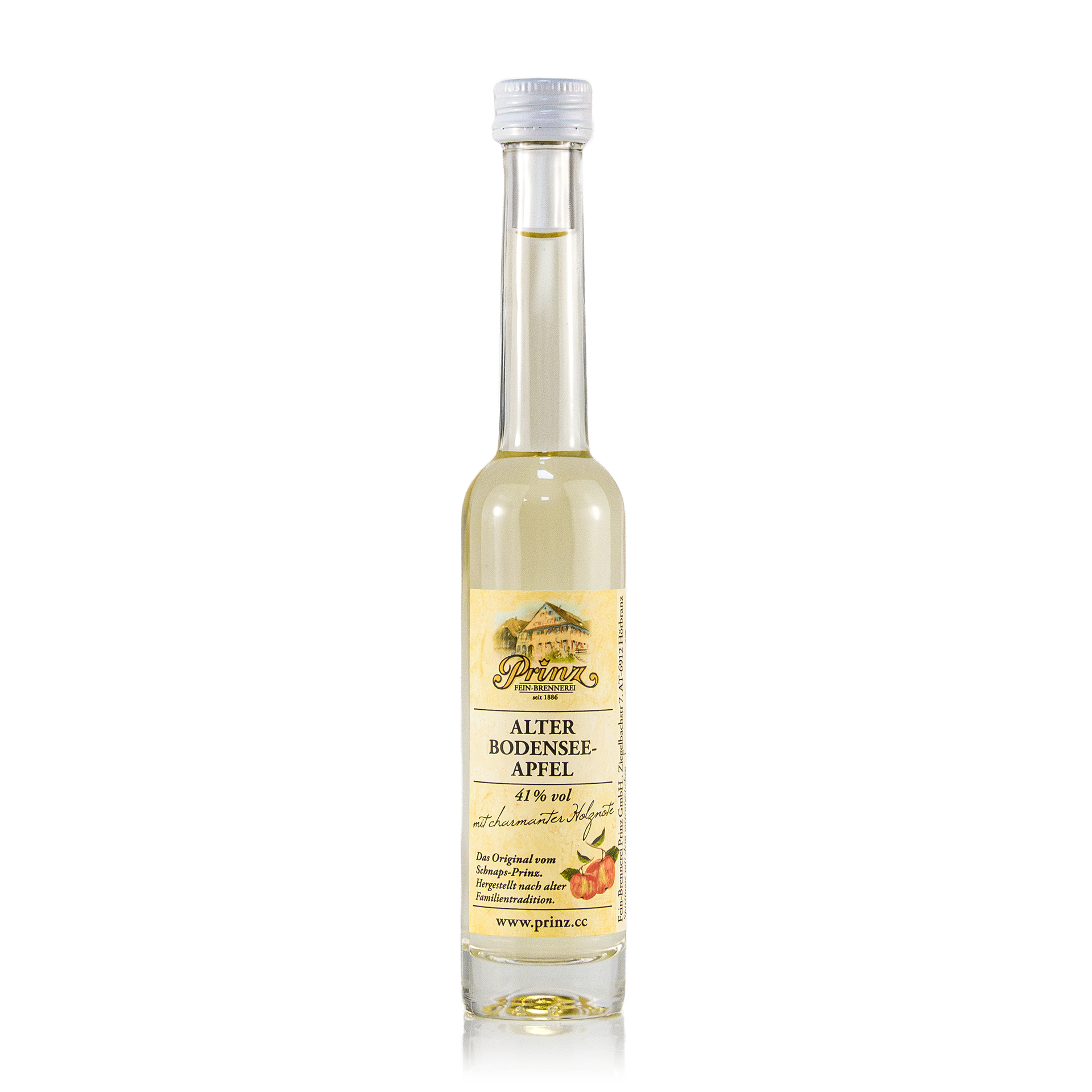 Prinz Alter Bodensee-Apfel 41%vol. 0,04 Liter Prinz Alter Bodensee-Apfel 41%vol. 0,04 Liter