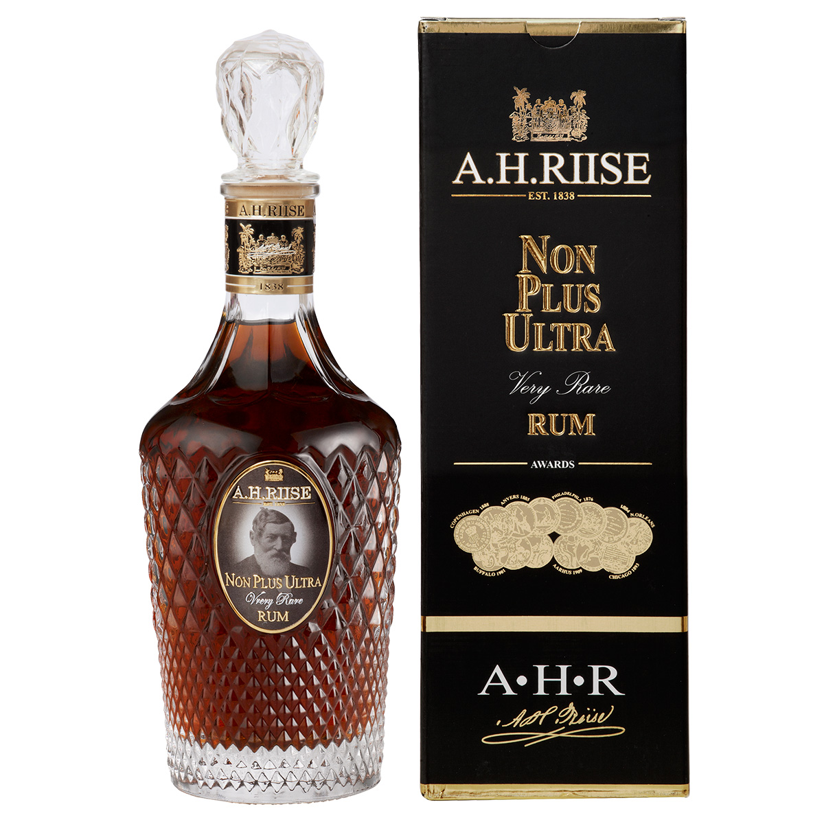 A.H.Riise Non Plus Ultra Very Rare 0,7 Liter 42%vol.
