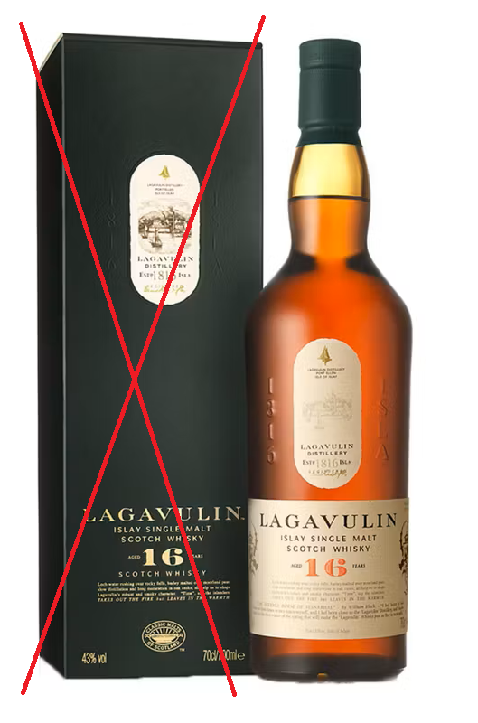 Lagavulin 16 Years 0.7 liters 43% vol.