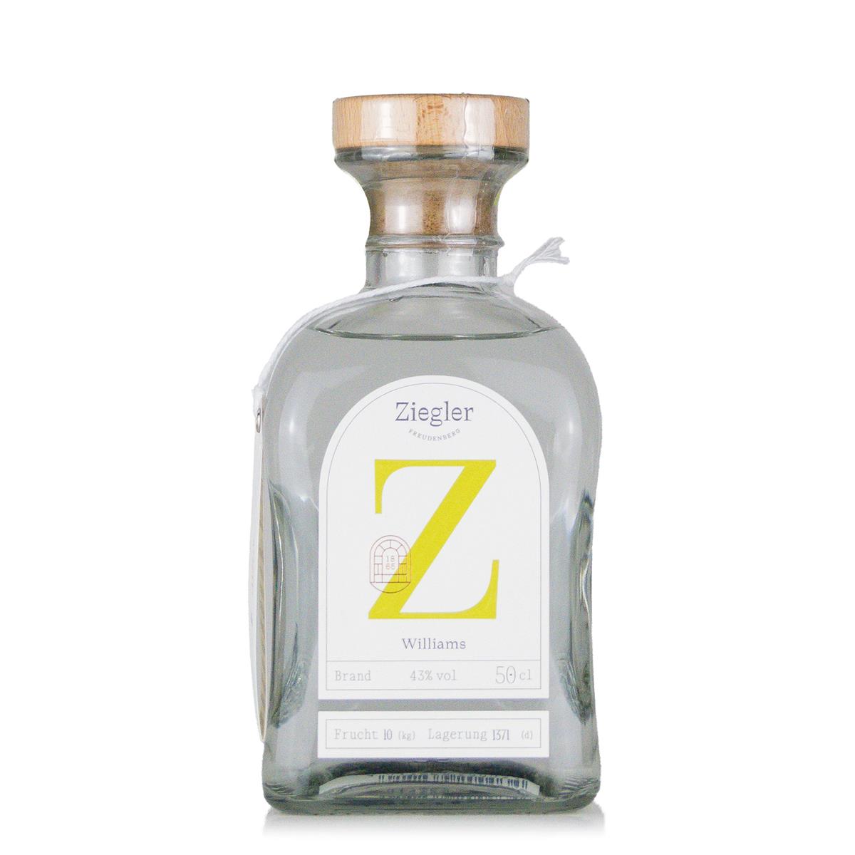 Ziegler Williams pear brandy 43%vol. 0.5 liter