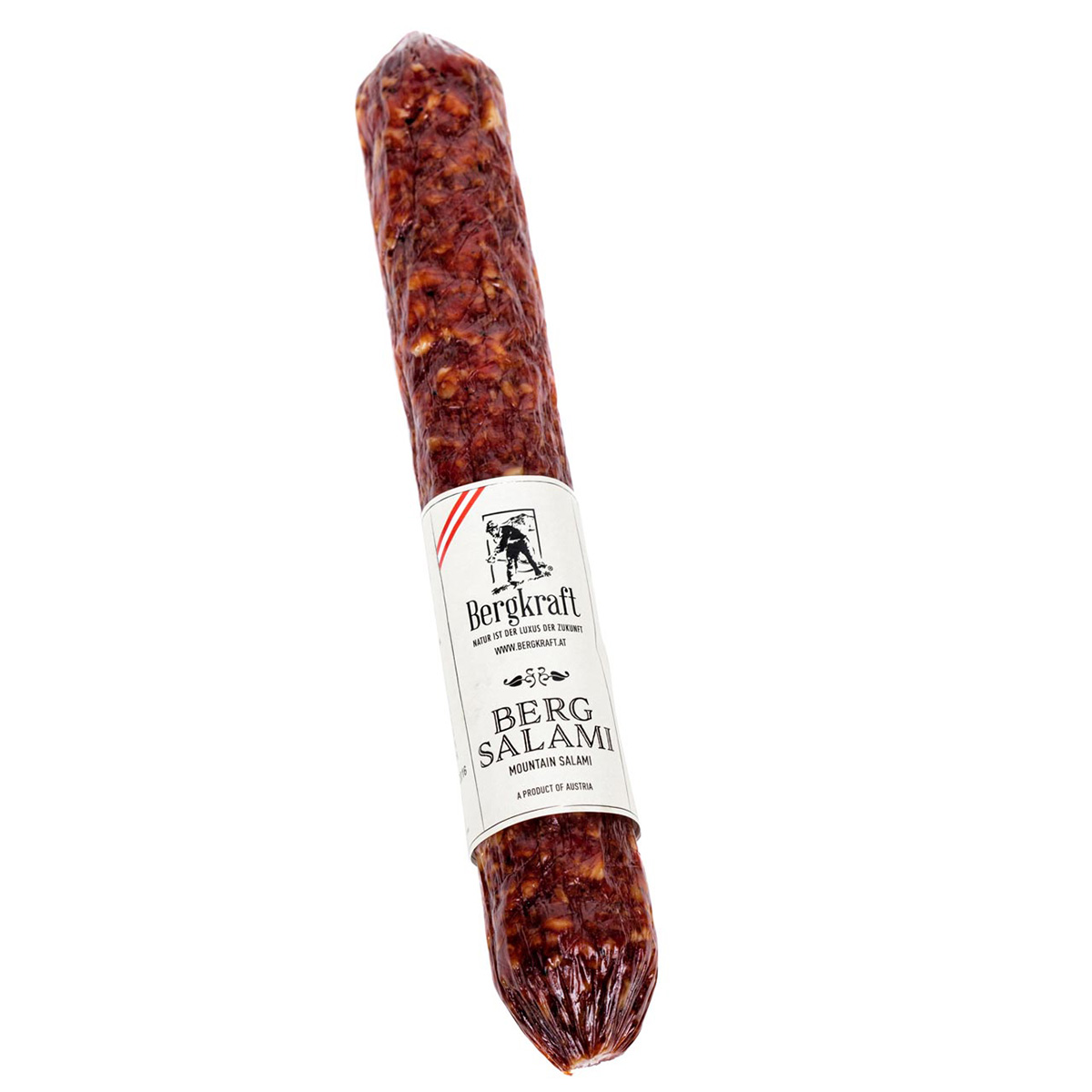 Bergkraft Mountain Salami 200g – Spicy Delicacy from Austria
