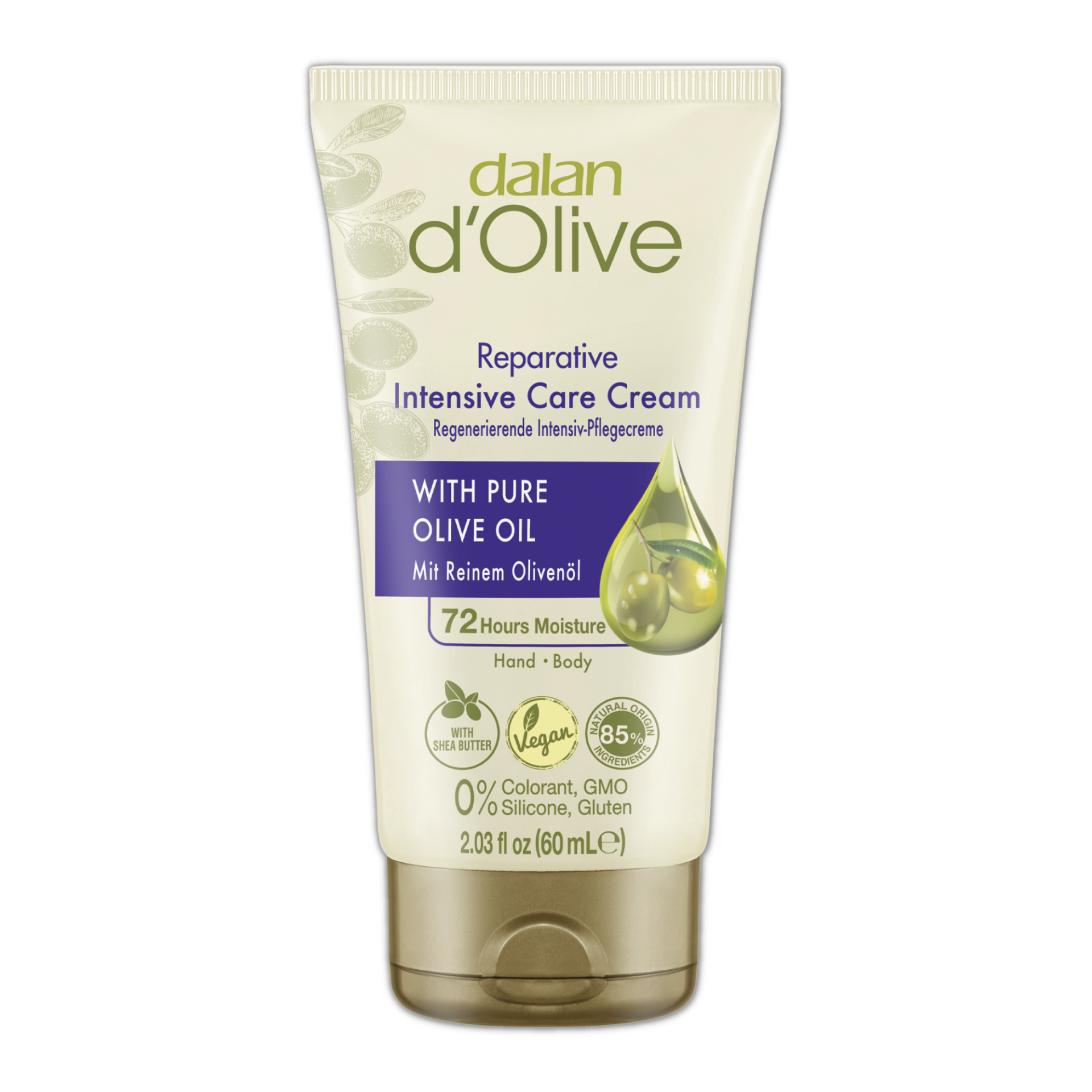 Dalan d Olive intensive Creme Tube 60ml Dalan d Olive intensive Creme Tube 60ml