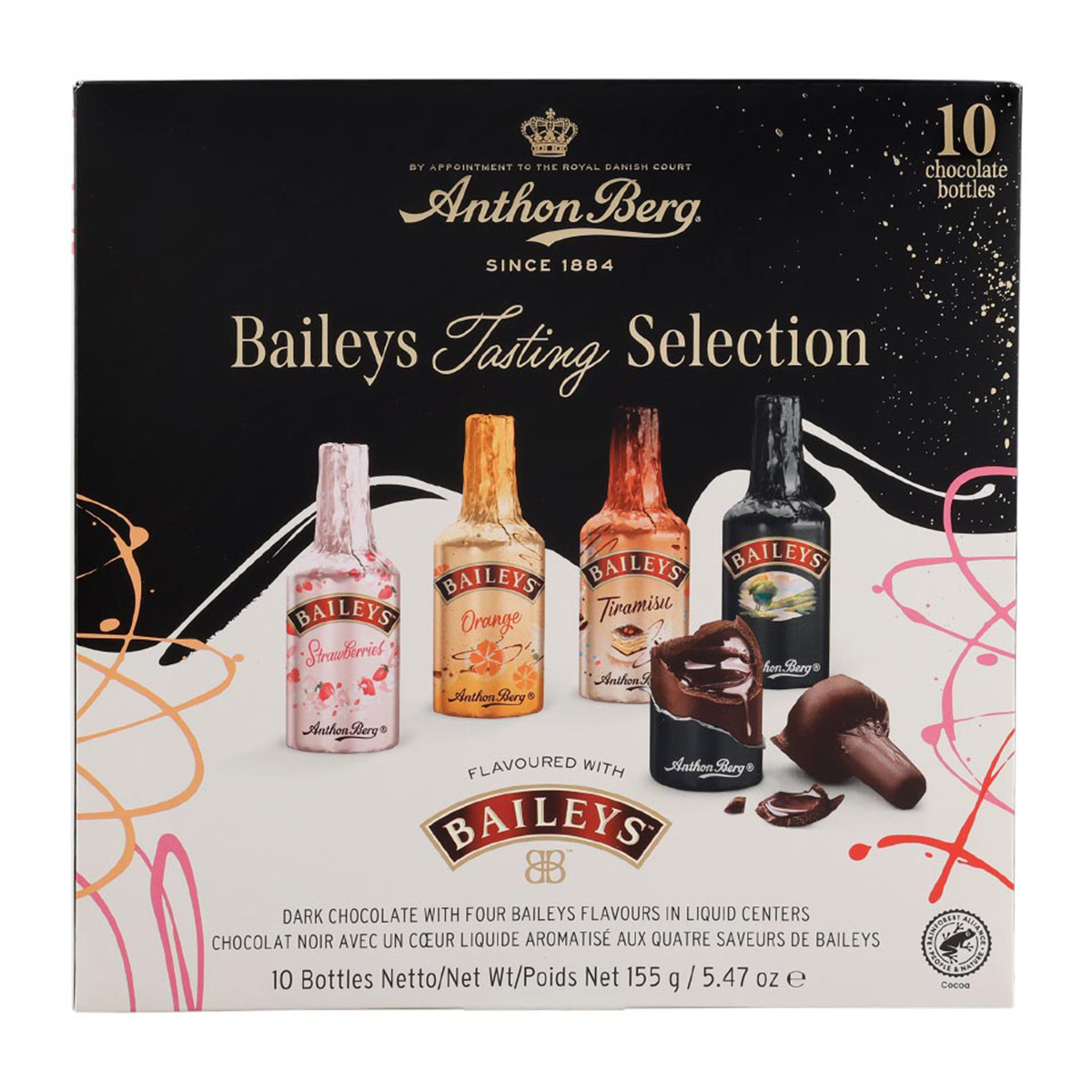 Anthon Berg Baileys Collection 4 different Baileys flavors 155g