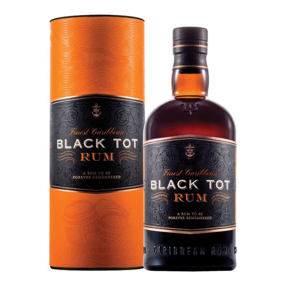 Black Tot Rum  Finest Caribbean Rum 46,2%vol. 0,7 Liter