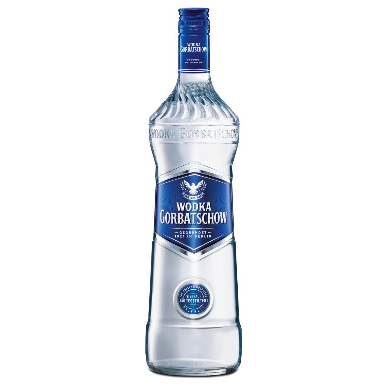 Gorbatschow Blue Vodka 1 Liter 40%vol. Gorbatschow Blue Vodka 1 Liter 40%vol.