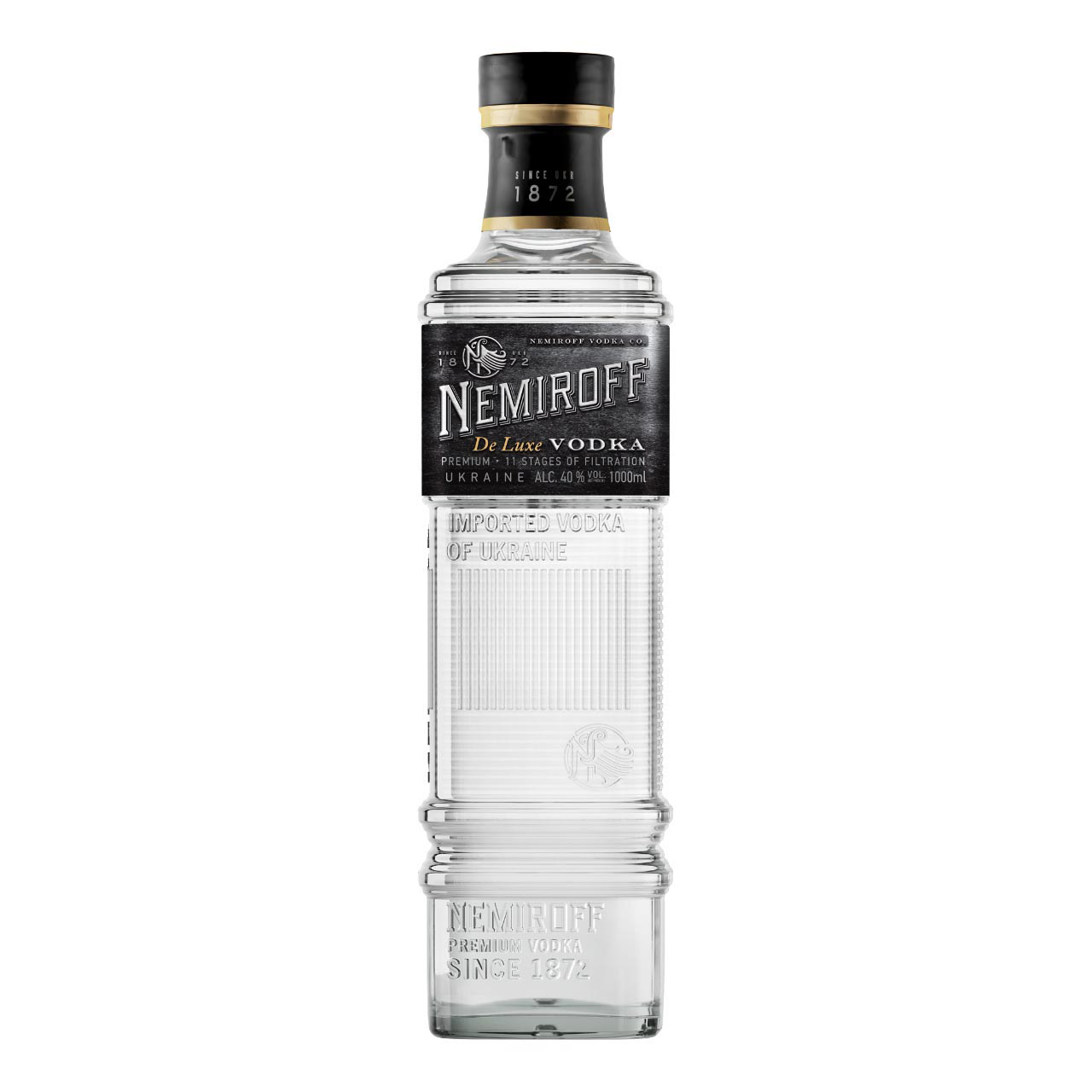 Nemiroff De Luxe Vodka 40%vol. 1 Liter Nemiroff De Luxe Vodka 40%vol. 1 Liter