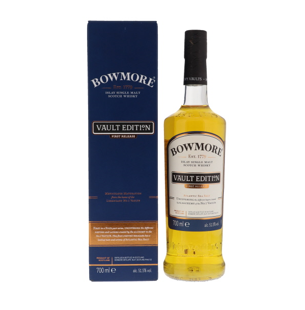 Bowmore Vault 1st. Release 2016 51,5%vol. 0,7 Liter Bowmore Vault 1st. Release 2016 51,5%vol. 0,7 Liter