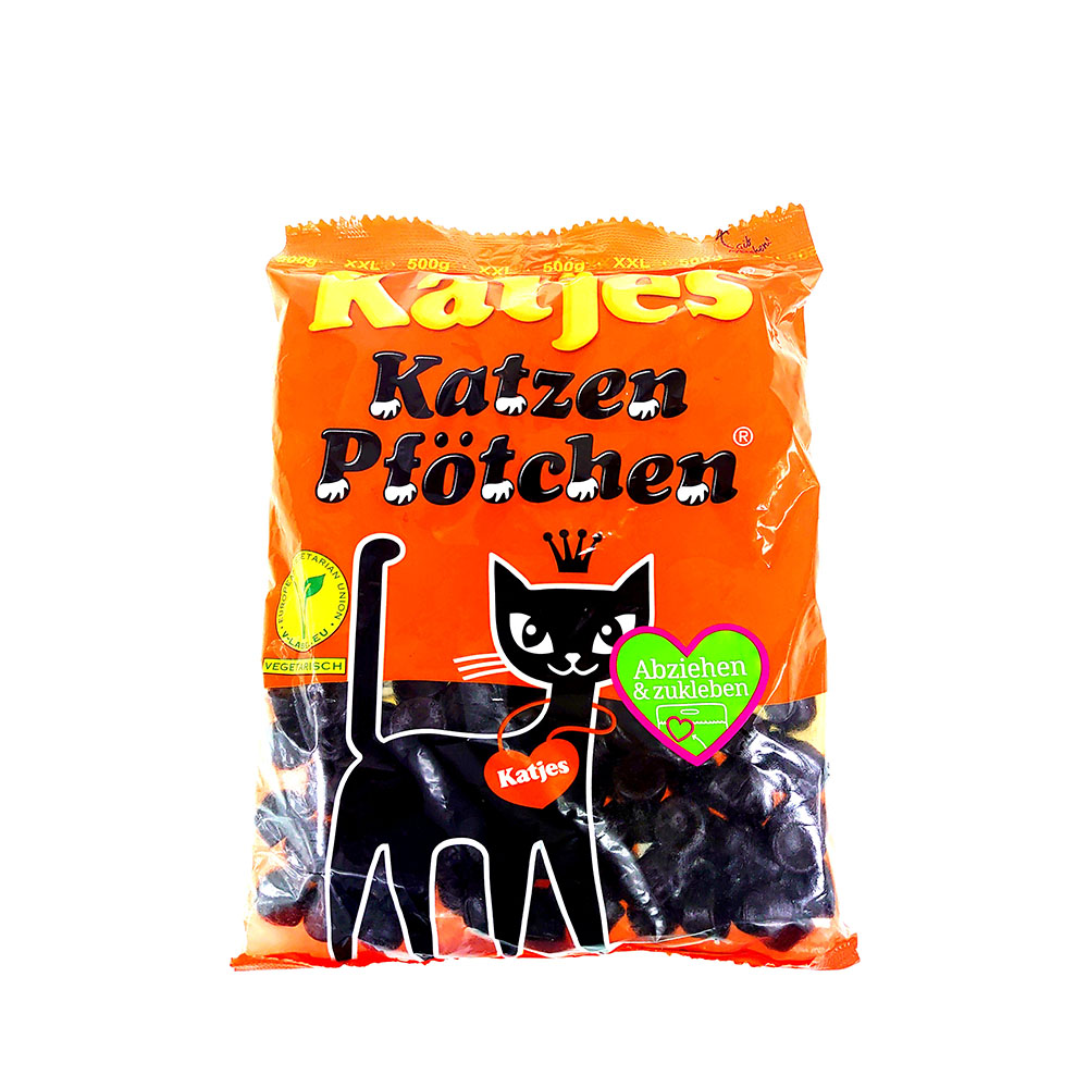 Katjes Katzen Pfötchen 500g