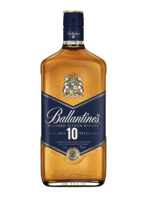 Ballantine's 10 Jahre Blended Scotch Whisky 40%vol. 1 Liter Ballantine's 10 Jahre Blended Scotch Whisky 40%vol. 1 Liter